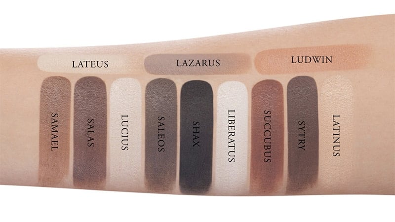 Look at those swatches! Image: KVD Beauty